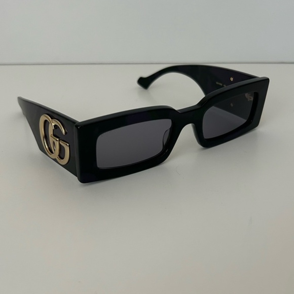 Gucci Square Spotted Purple & Green Havana‎ Sunglasses GG1425S-003